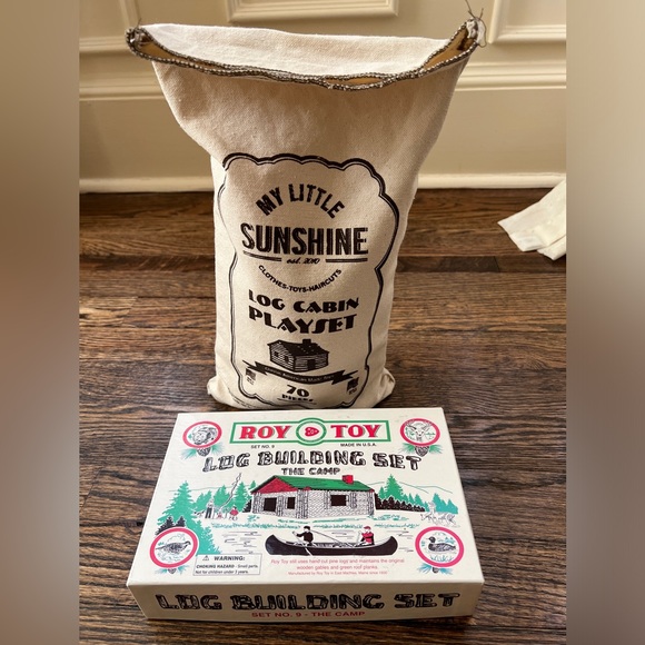 Used Lincoln Logs toy sets - Picture 1 of 3